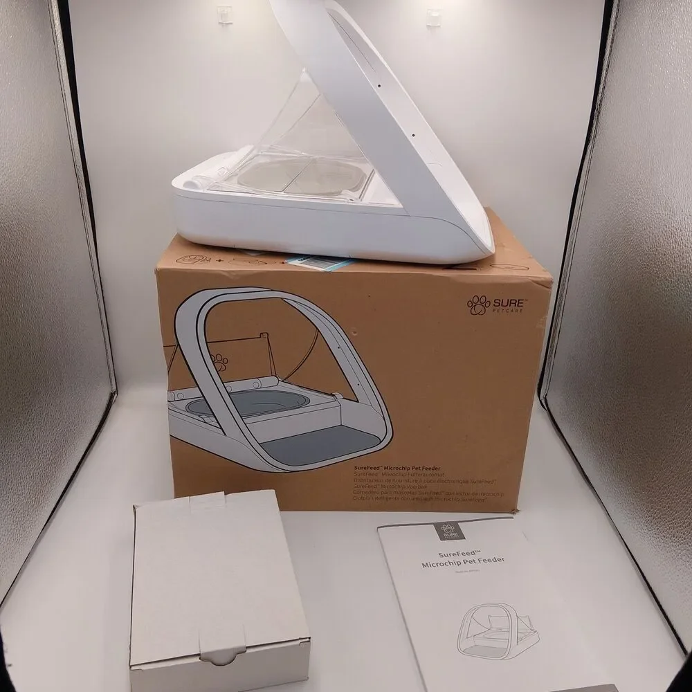 Sure Feed Sureflap Microchip Automatic Feeder MODEL MPF001 OPEN BOX
